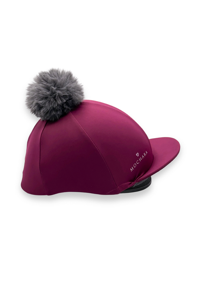 Riding Hat Silk in Berry