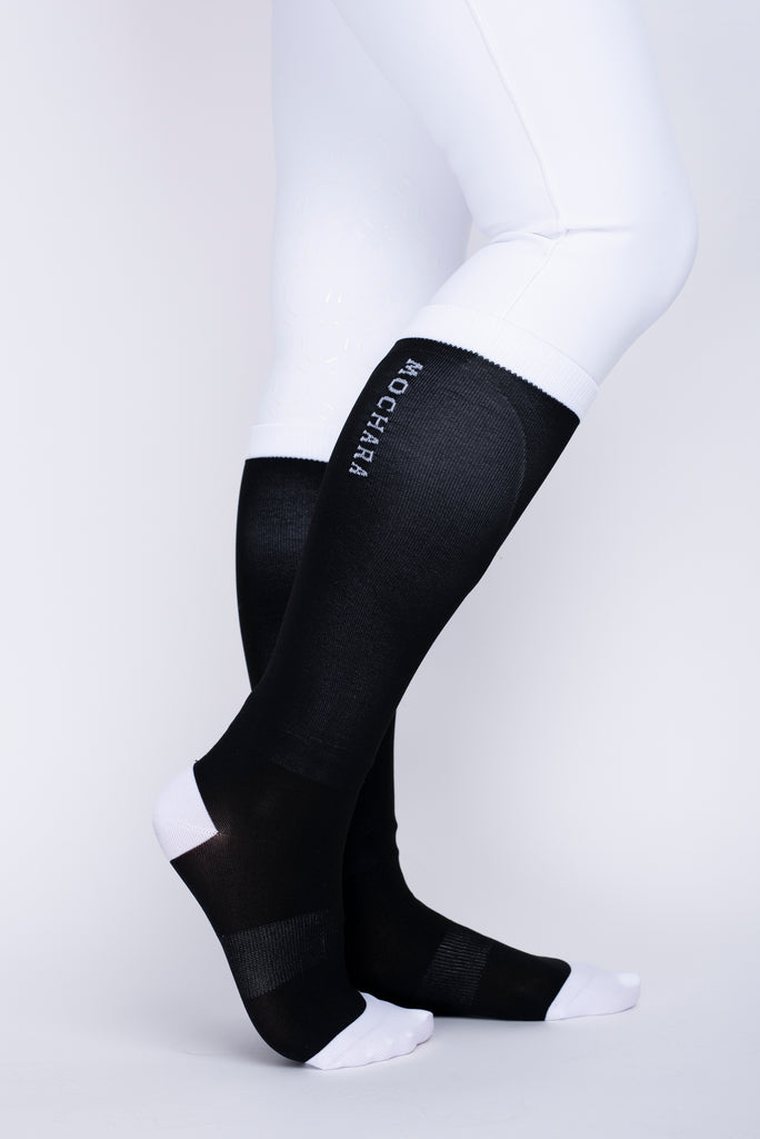 Long Riding Socks in Black