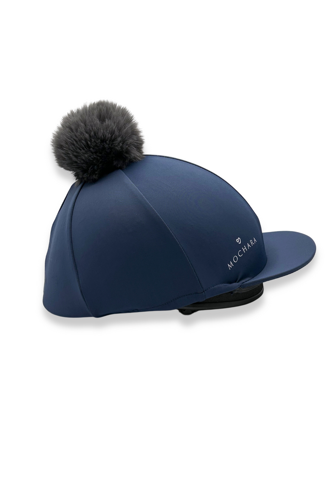 Mochara Hat Silk Indigo Blue